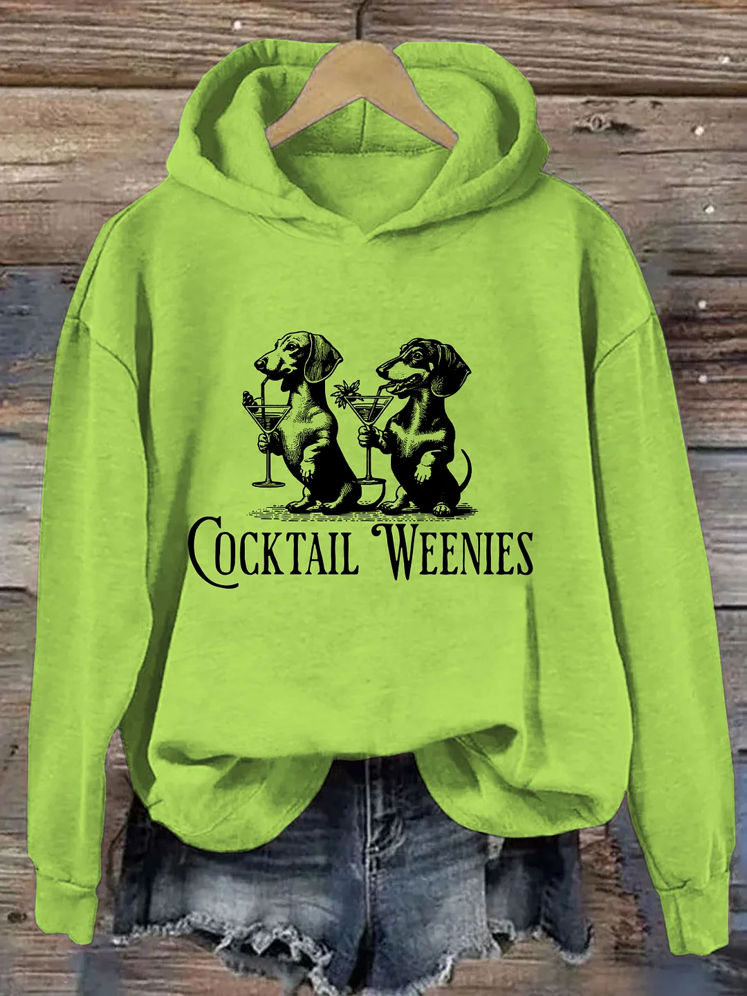 Cocktail Weenies Dachshund Hoodie