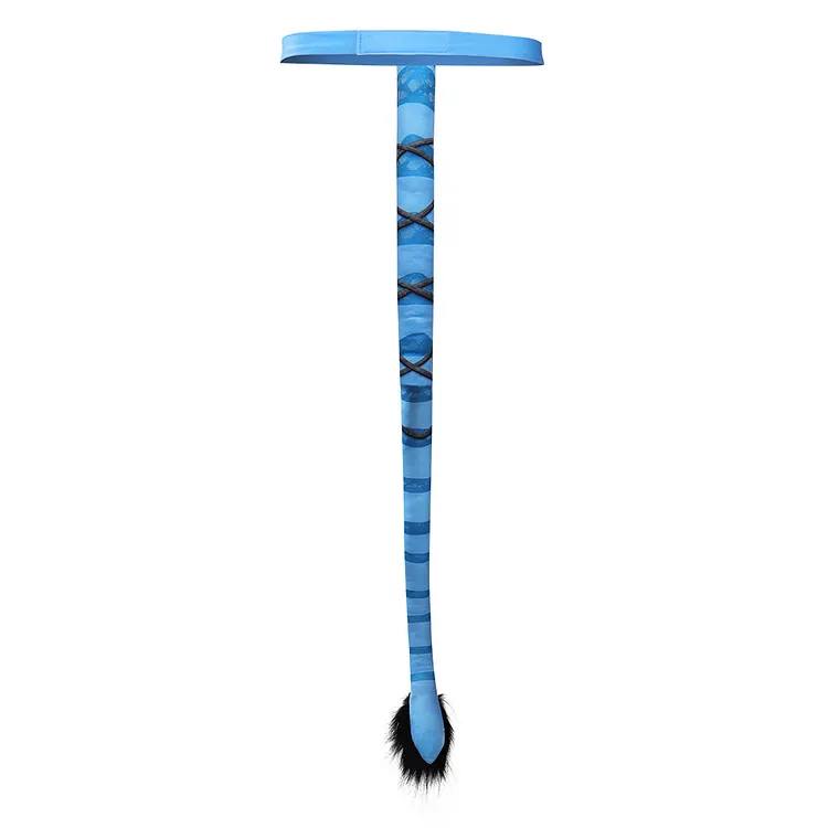 Avatar: The Way of Water Jake Sully Blue Tail Cosplay Accessories Halloween Carnival Props