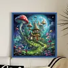 Mushroom House-16CT Stamped Cross Stitch 40*40cm/15.75*15.75in tapestrymarket