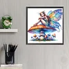 Diamond Painting-DIY Full Round Drill Mushroom Fairy