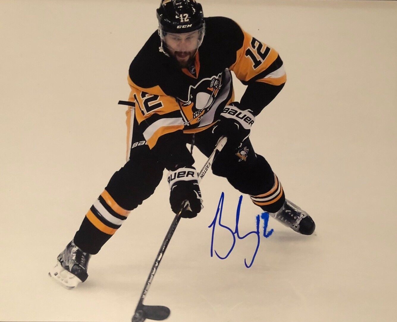 Ben Lovejoy AUTOGRAPH PITTSBURGH PENGUINS Photo Poster painting 8x10 Signed Stanley Cup Champ