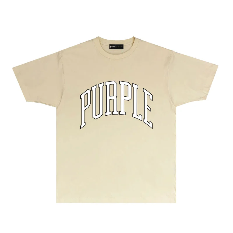 Purple 2023 new fashion T-shirt short sleeves