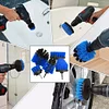 5Pcs Electric Scrubber Brush Drill Brush Kit for Floor Tub Shower Tile Bathroom