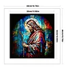 (Counted/Stamped) God Bless You Jesus - 11CT Cross Stitch 40*40cm