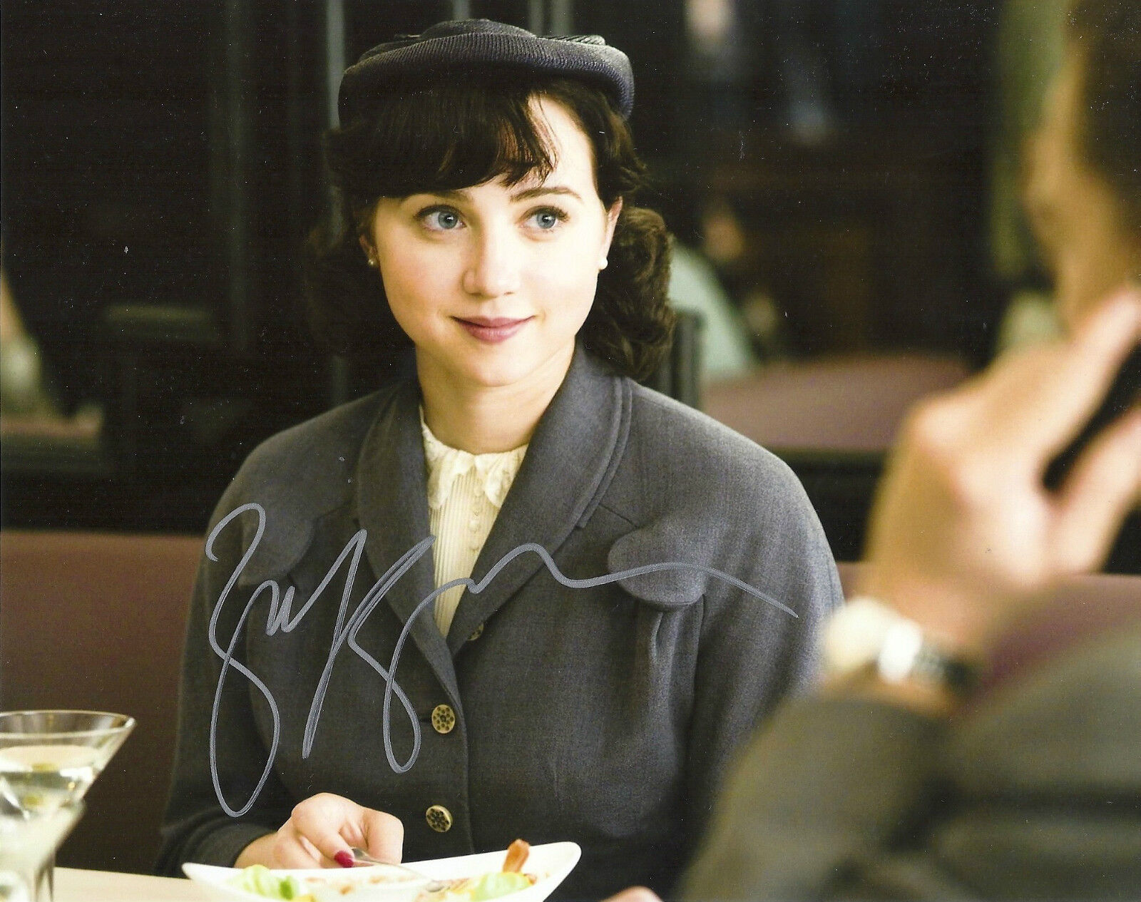 ZOE KAZAN 'ME & ORSON WELLS' GRETTA ADLER SIGNED 8X10 PICTURE