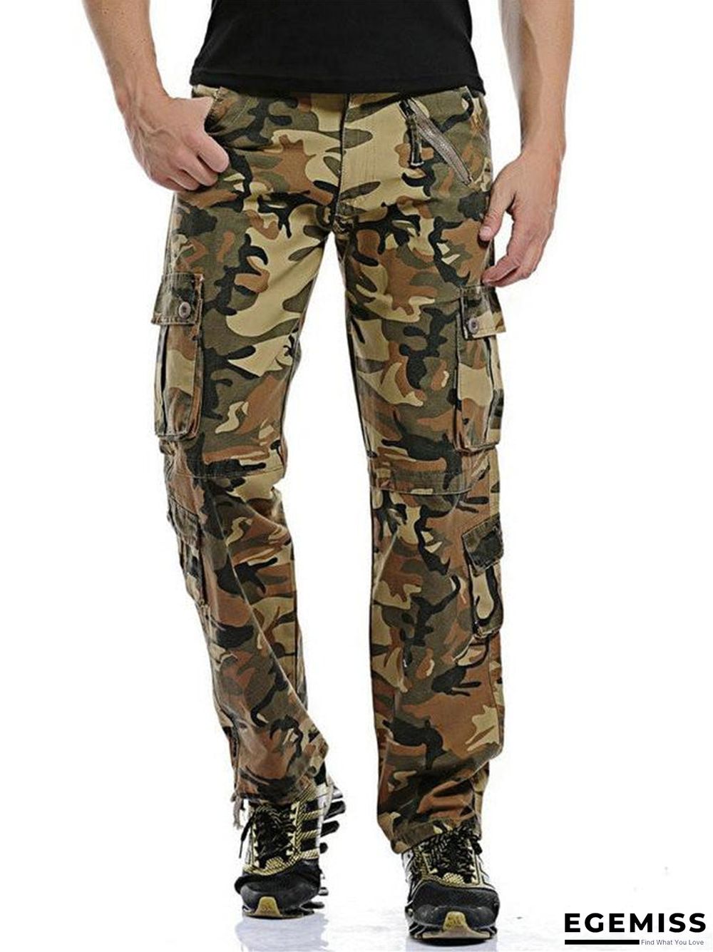 Men Cotton Cargo Pants Men Military Style Tactical Workout Straight Men Trousers Casual Camouflage Man Pants | EGEMISS