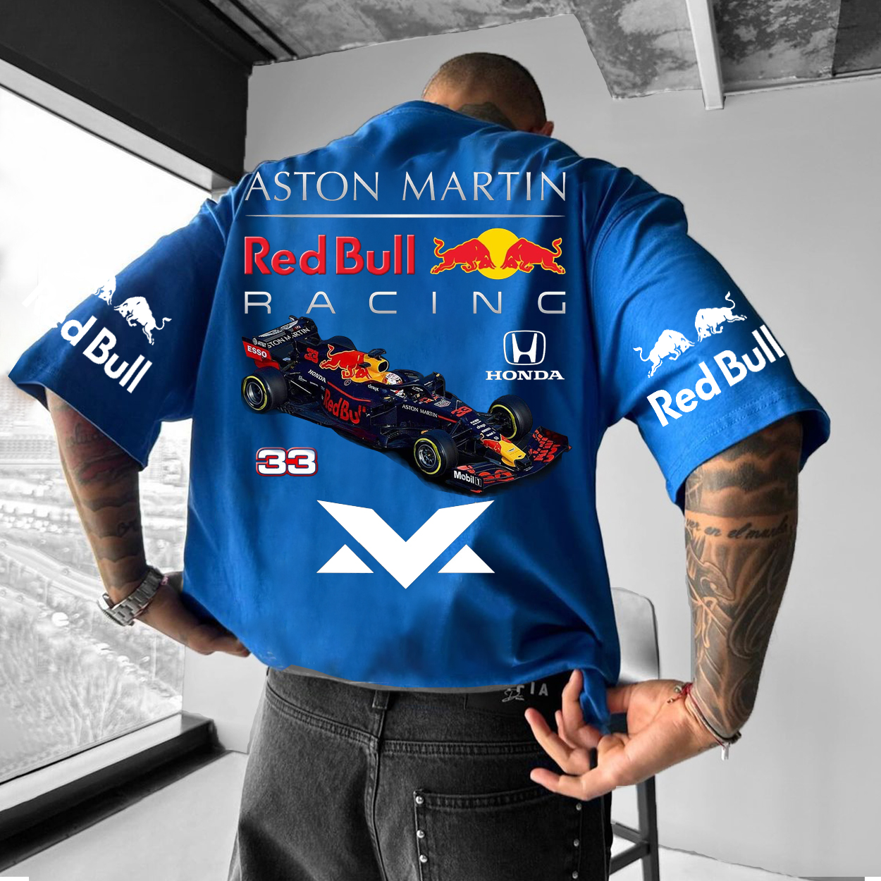  Racing Team Graphic T-Shirt for Sports Enthusiasts
