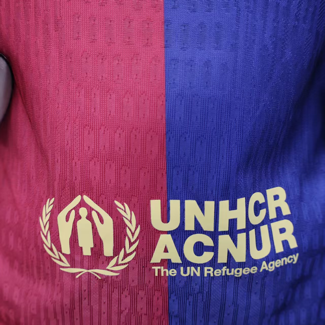 24/25 Barcelona Home New Sponsor Player Version Football Shirt Thai Quality