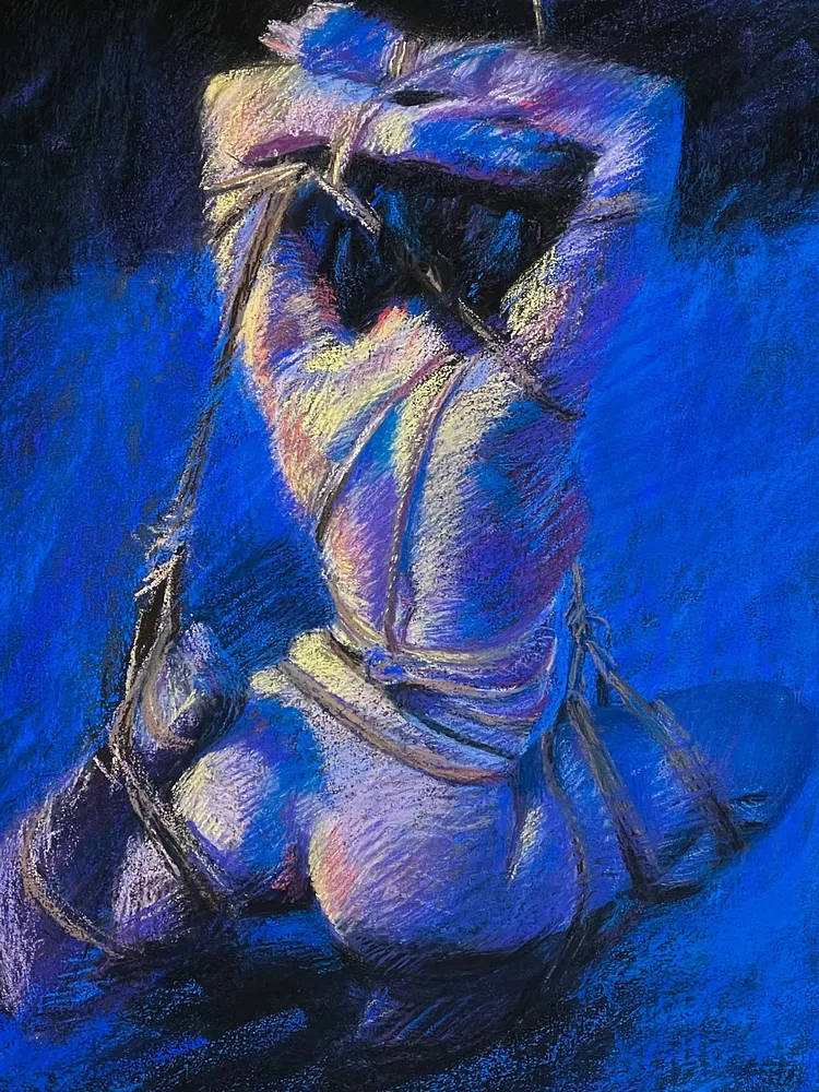 pornhint Pornhint Shibari Suspension Artwork, Fetish, Woman Female Figure Drawing, Erotic Wall Art bondage drawings