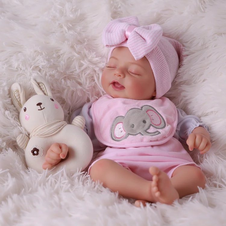 [90Days Lowest Price]Babeside Sleeping Reborn Baby Eli 17" Little Infant Girl Best Gift for Kids