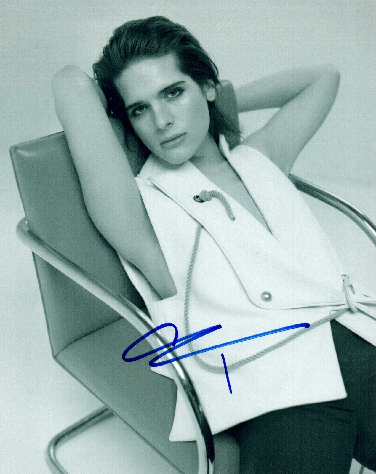 Hari Nef Signed Autograph 8x10 Photo Poster painting Fashion Model Assassination Nation COA