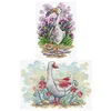 (2pcs) Gooses-14CT Stamped Cross Stitch 30*21cm(Bundle Sale)