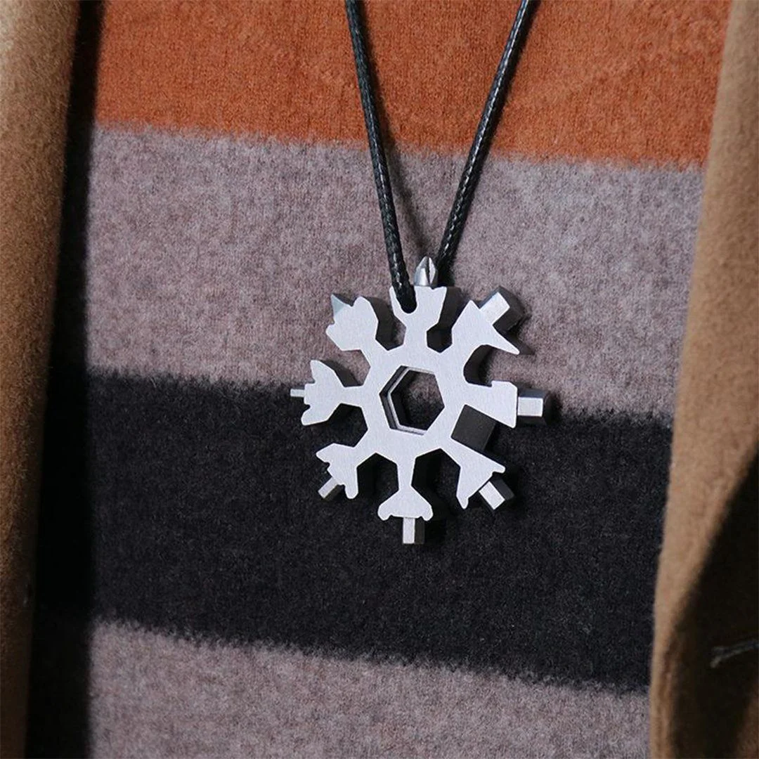 18-in-1 Stainless Steel Snowflakes Multi-tool