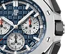 Blue Rubber Strap - Titanium Steel - Automatic - 43mm