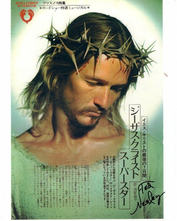 TED NEELEY signed autographed JESUS CHRIST SUPERSTAR Photo Poster painting