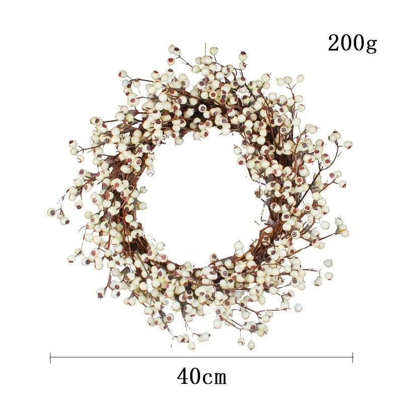 Christmas Wreath - Silver Vine