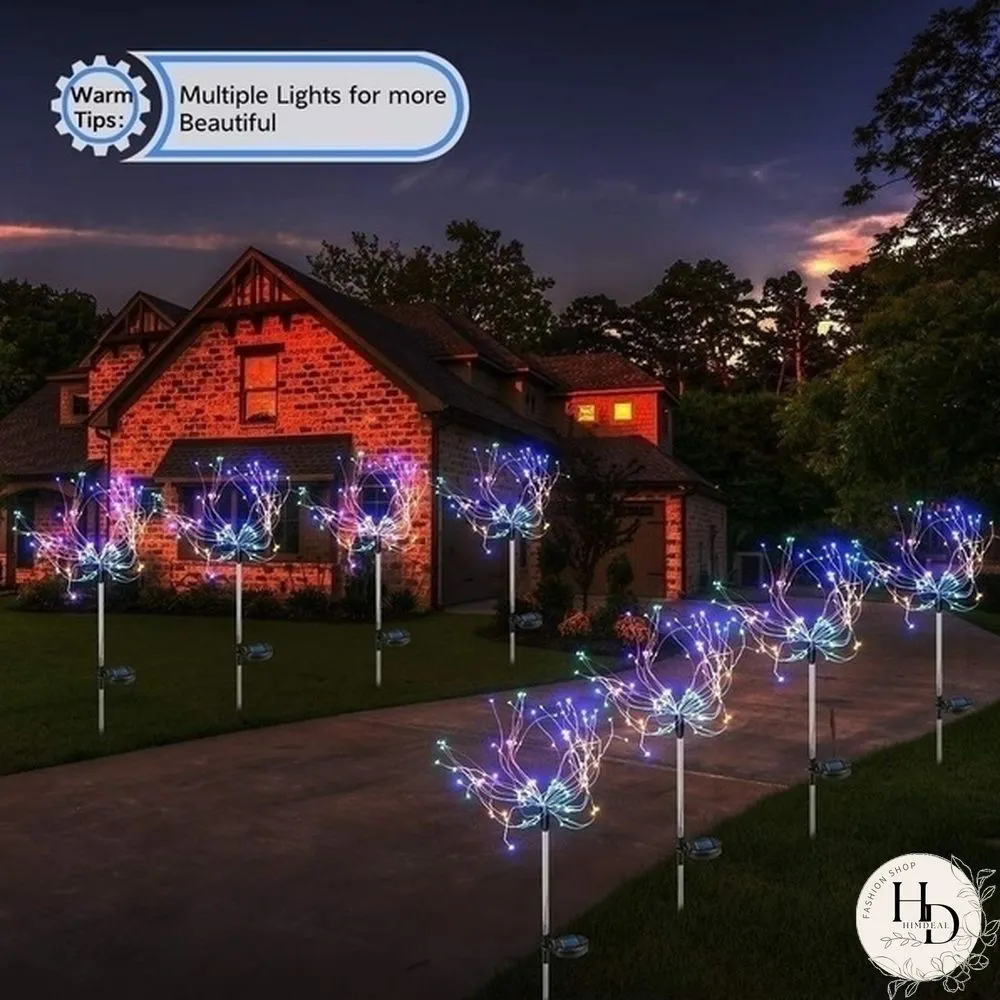 Newest Upgrade Solar Garden Decorative Lights OutdoorPowered