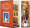 Venice Travelogue---3D Wooden Puzzle Dollhouse with Sensor Light Puzzle Bookend for Kids/Adults