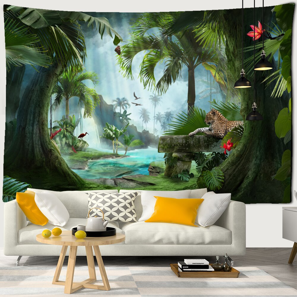 

Tropical Rainforest - Tapestry, 200*145cm, 501 Original
