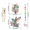 2 PCS Hummingbird - 5D DIY Pendant