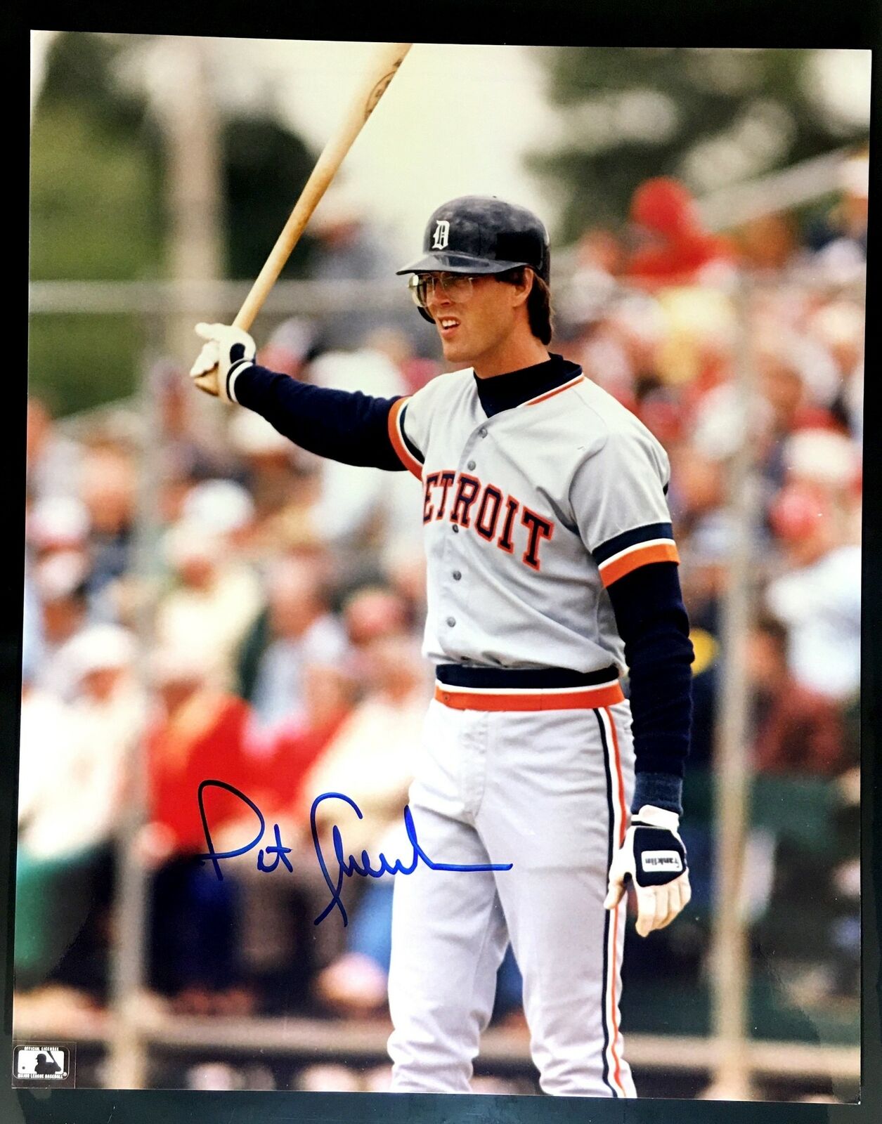 Pat Sheridan Signed 8x10 Photo Poster painting Detroit Tigers Kansas City Royals New York Mets