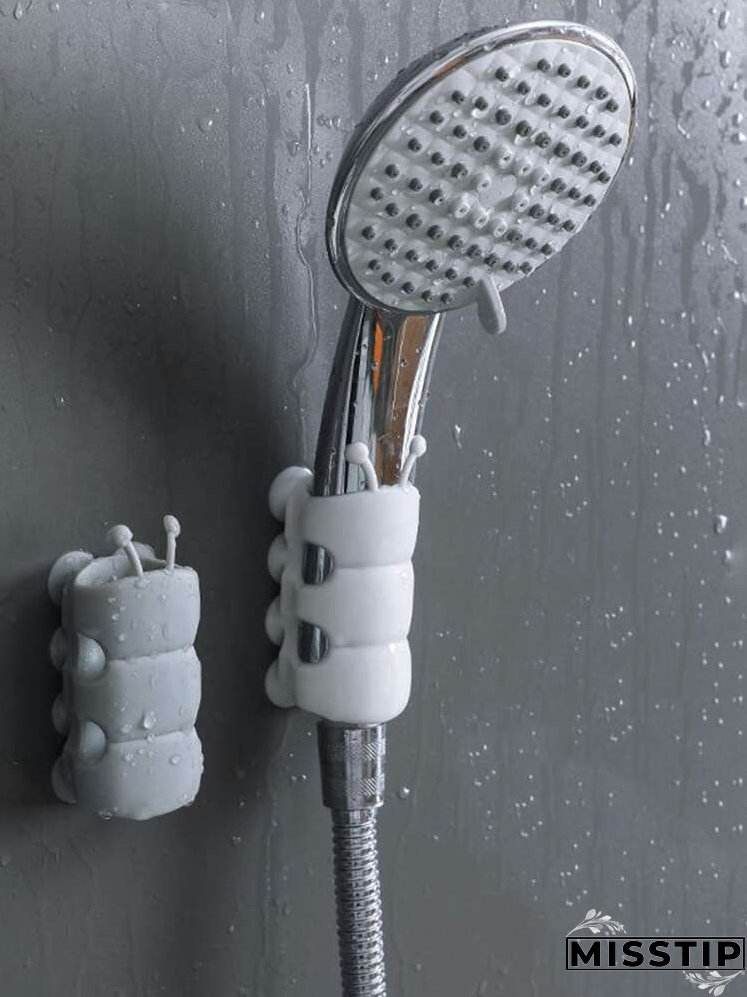 1pc Suction Cup Random Color Shower Head Holder