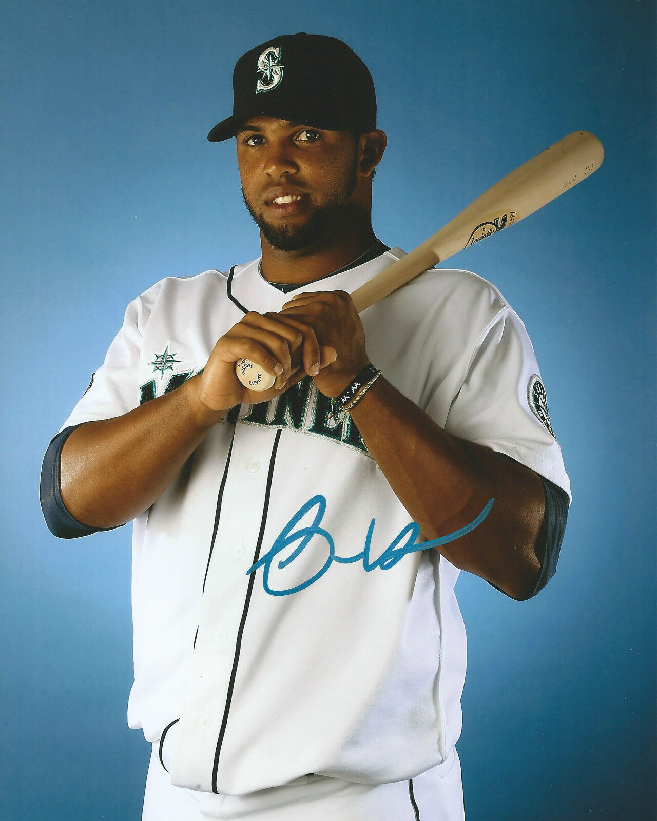 **GFA Seattle Mariners *CARLOS PEGUERO* Signed 8x10 Photo Poster painting C1 COA**