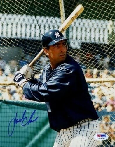 Jack Clark Yankees Psa/dna Signed 8x10 Photo Poster painting Certed Autograph Authentic