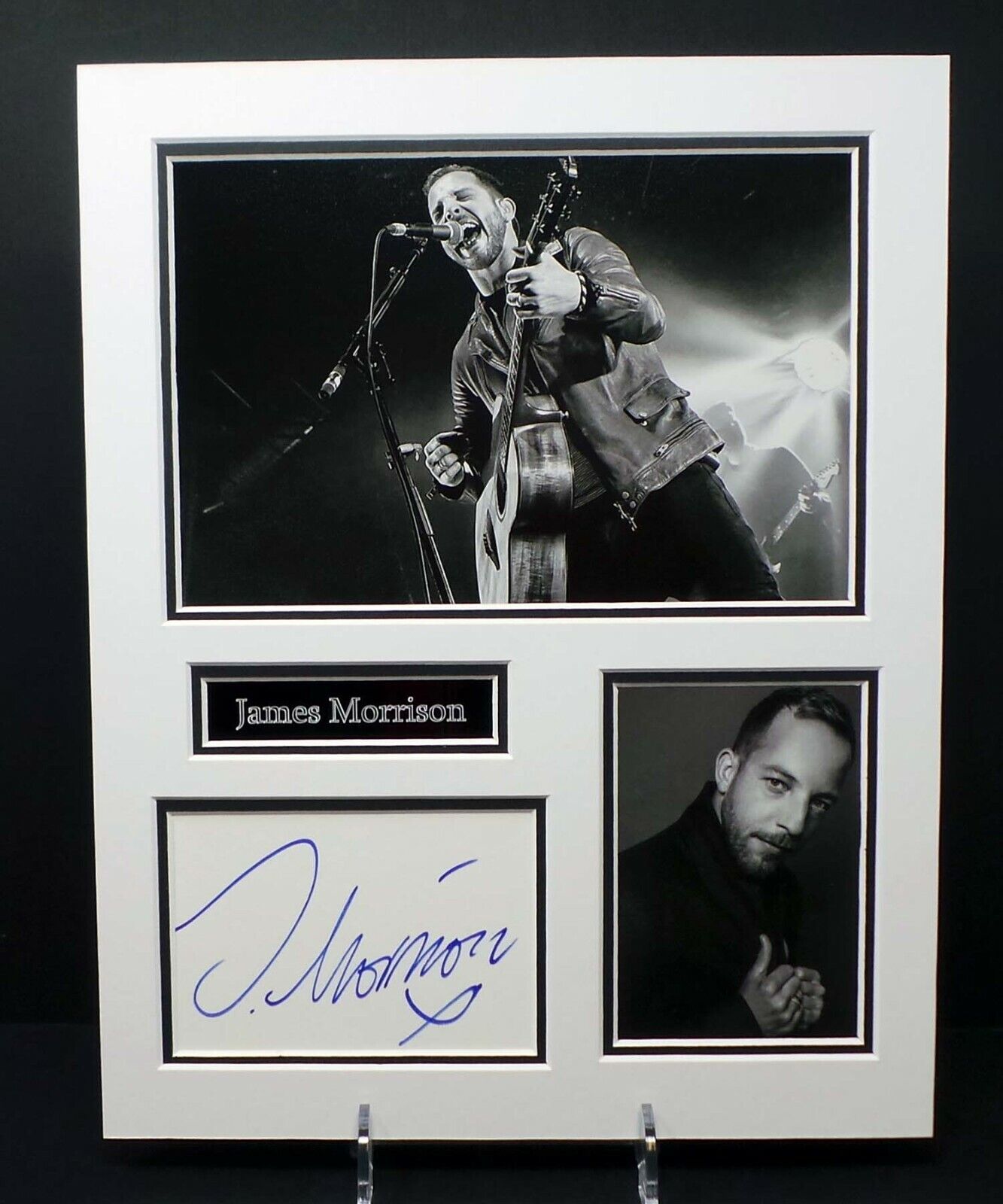 James MORRISON Signed Mounted 14x11 Photo Poster painting Display 1 AFTAL RD COA Singer Musician