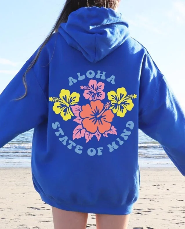 Aloha State Of Mind Hoodie August Lemonade August Lemonade