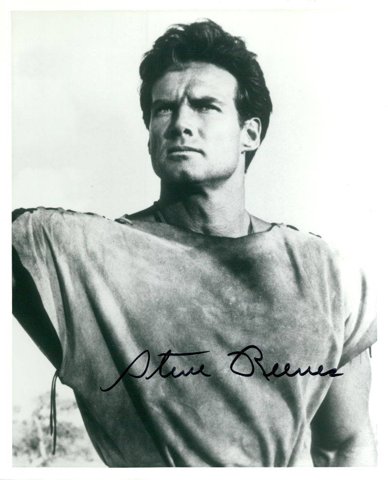 Steve Reeves signed 8x10 Photo Poster painting COA