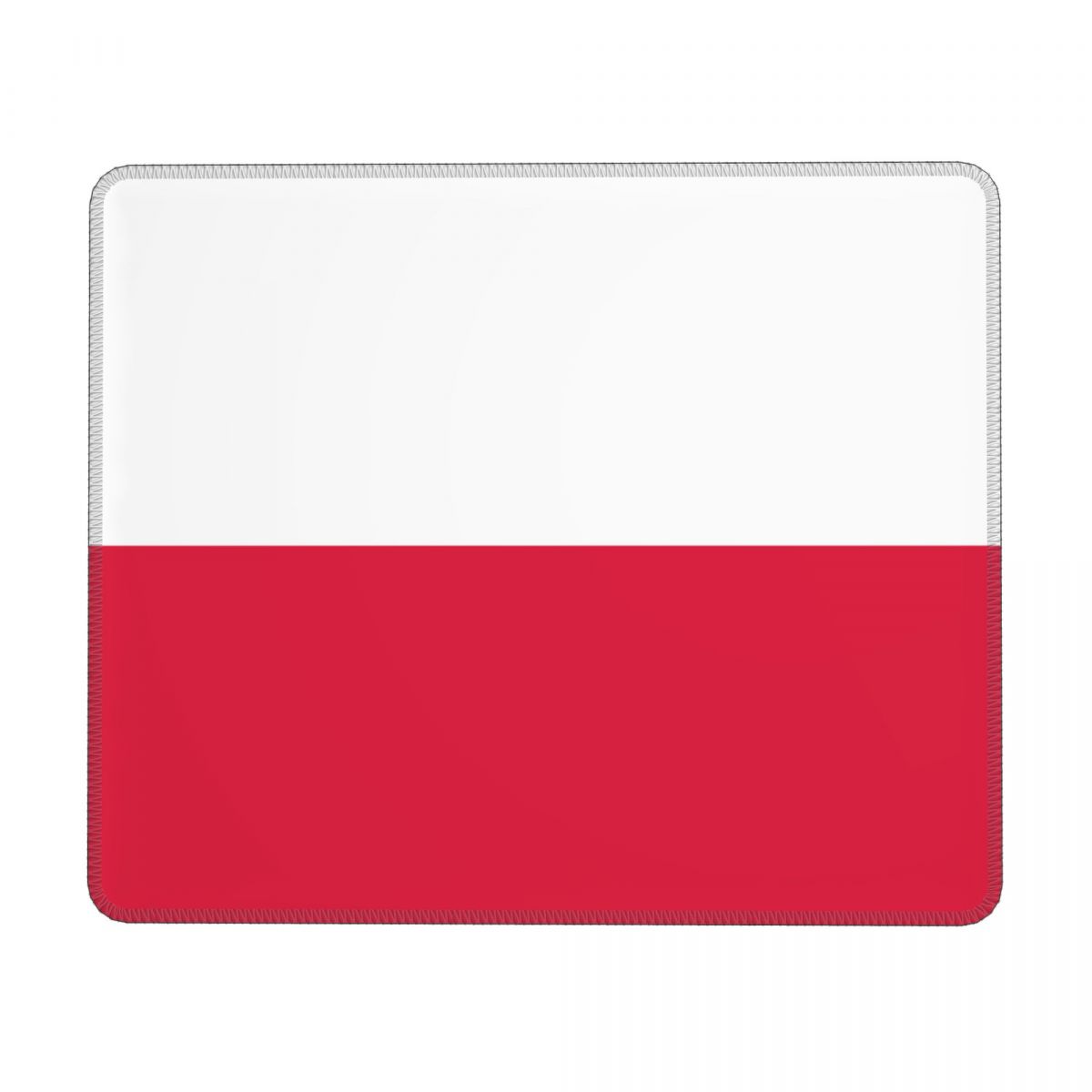 Poland Flag Square Waterproof Mouse Pad