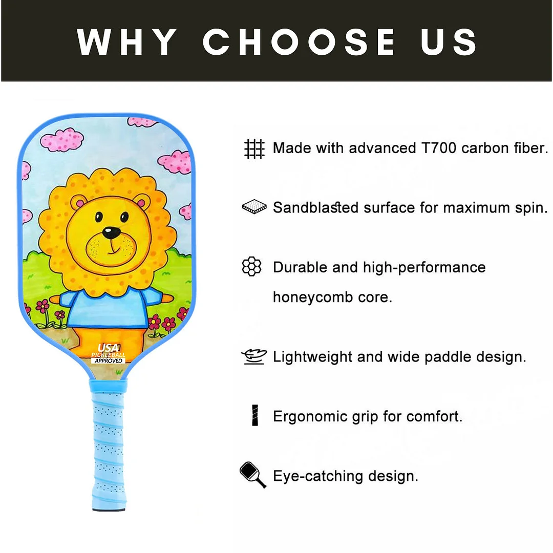 Original Paddle (16mm) T700 Sandblasted Carbon Fiber-Joyful Jot Paddle