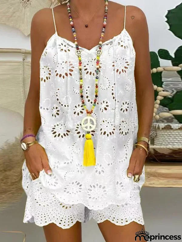 Light Top and Shorts