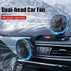5/12/24V Air Circulator Fan 2 Speed Electric Car Fan for Car Truck SUV RV Cranes