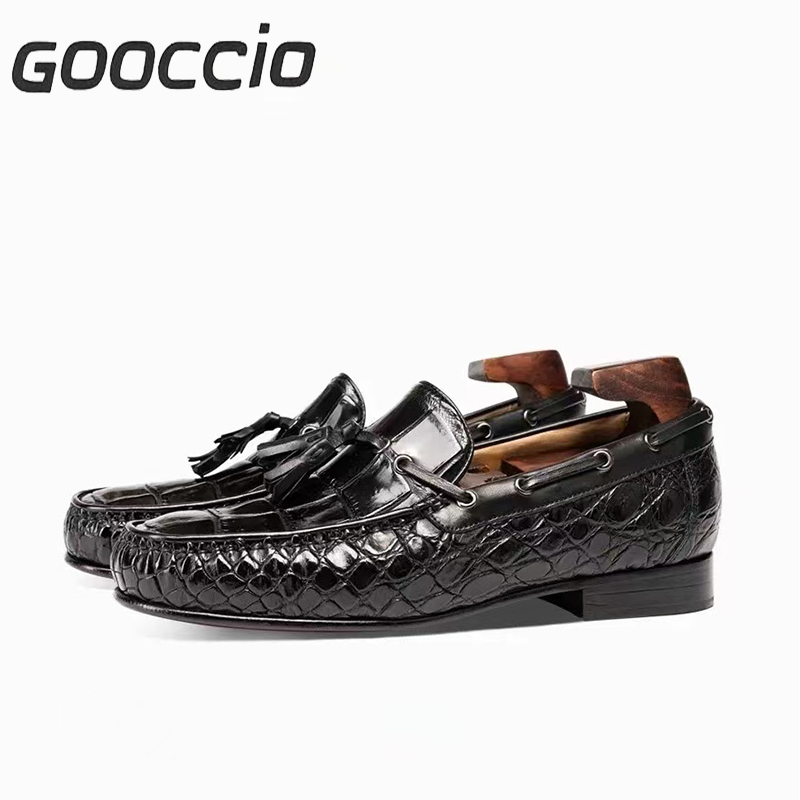MY231 Crocodile Leather Dress Shoes/Loafer Shoes For Men GOOCCIO   