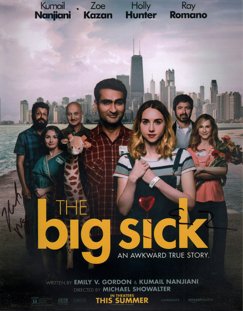 ~ KUMAIL NANJIANI & EMILY V GORDON Auth. Hand-Signed THE BIG SICK