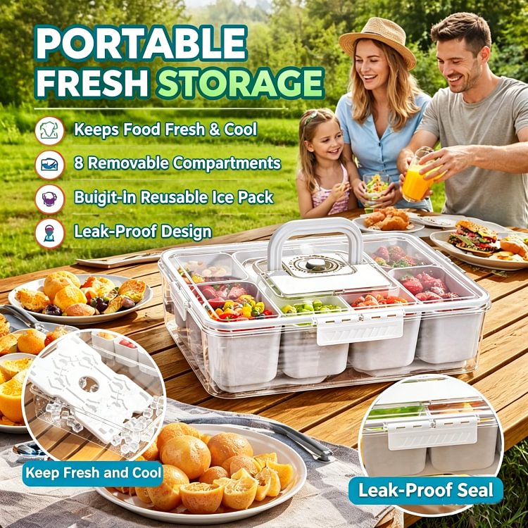 🍉]Fresh Food Storage Tray