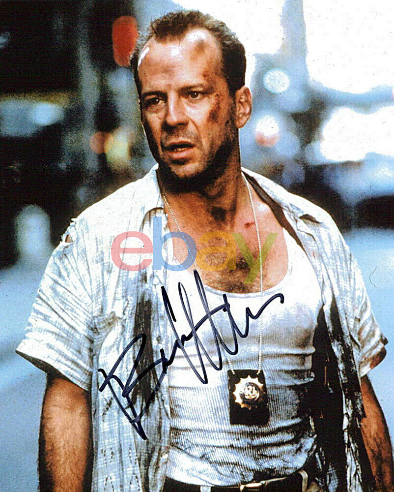 Bruce Willis 'Die Hard' signed autographed 8x10 Photo Poster painting reprint