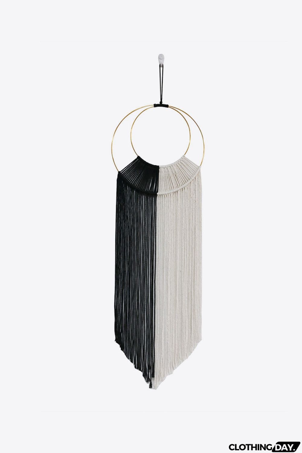 Hoop Fringe Macrame Wall Hanging