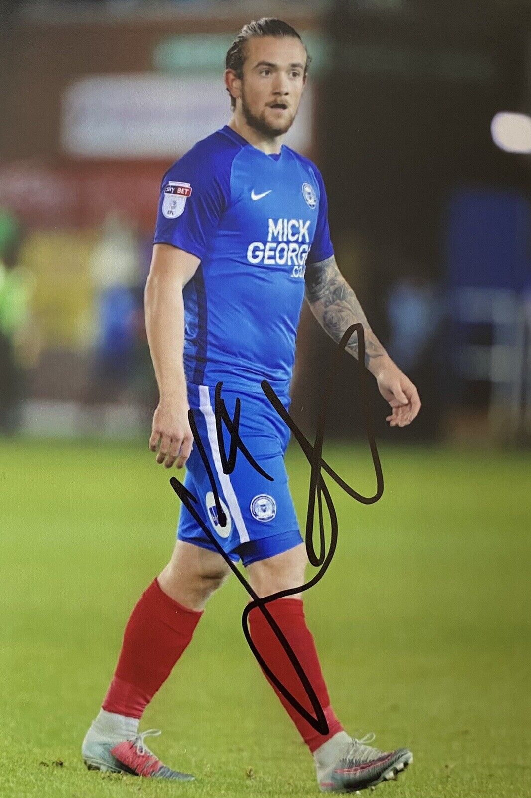 Jack Marriott Genuine Hand Signed Peterborough United 6X4 Photo Poster painting