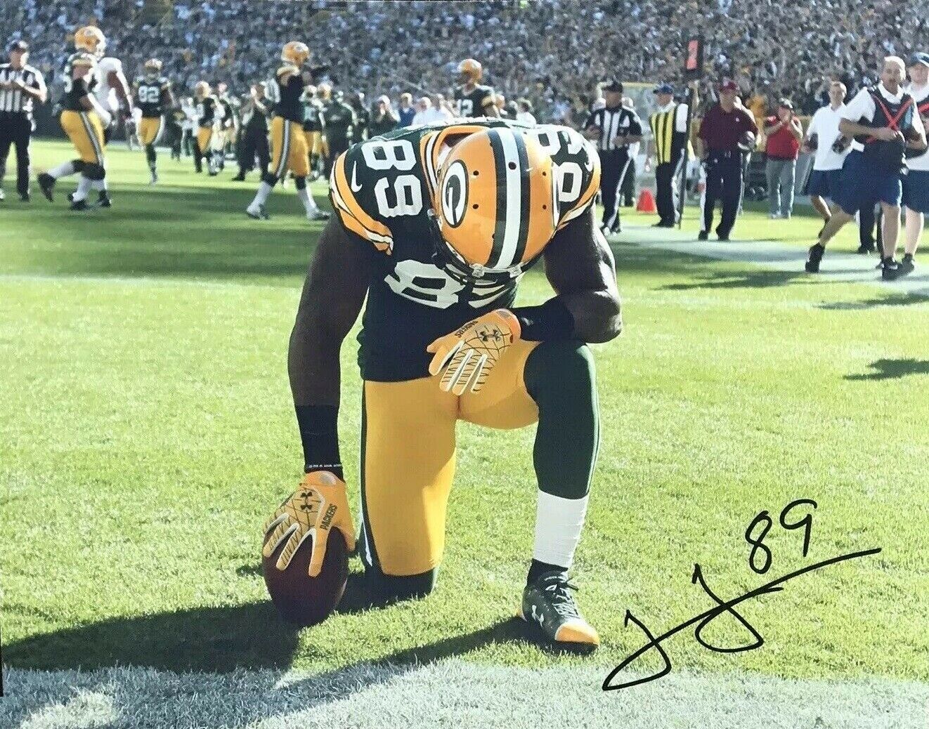 James Jones Autographed Signed 8x10 Photo Poster painting ( Packers ) REPRINT