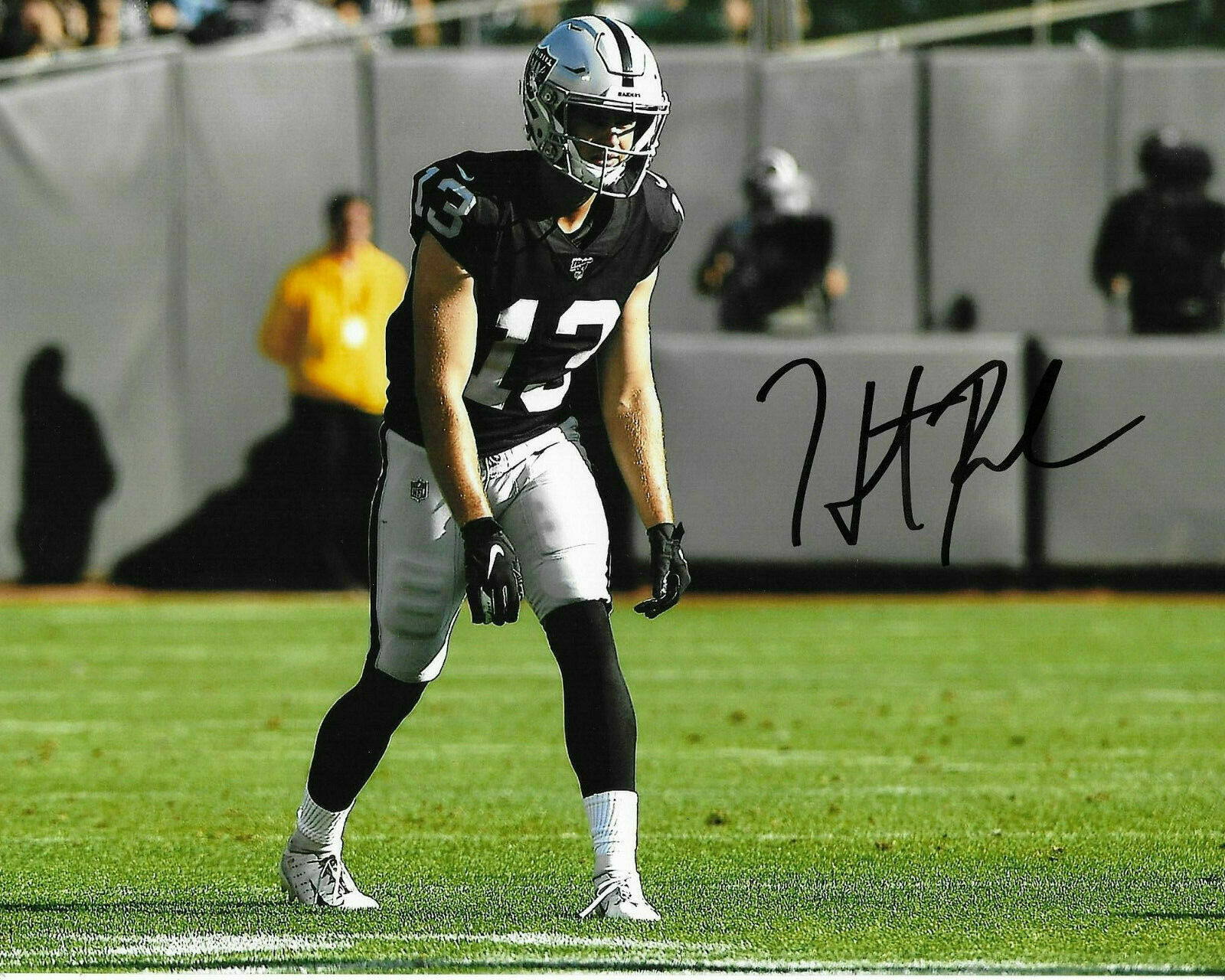 Hunter Renfrow Autographed Signed 8x10 Photo Poster painting ( Raiders ) REPRINT