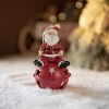Cute Christmas Tree Snowman Elk Hanging Bells