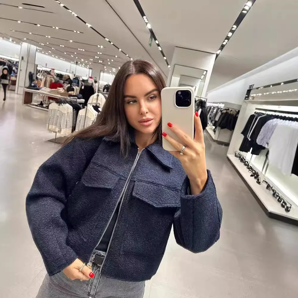 Nigikala Nigikala Women's Clothing Explosion Beads, Short Jacket Jacket