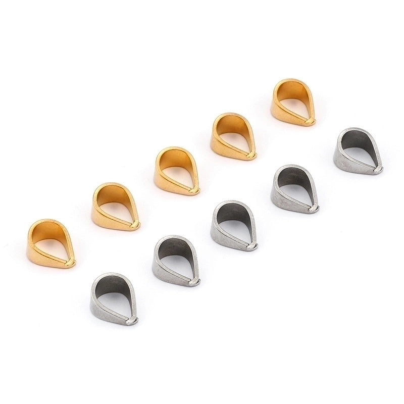 5 Pieces Stainless Steel 18K Gold Plated Geometric