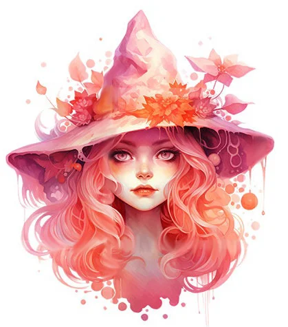 Halloween Pumpkin Witch 30*40CM (Canvas) Full Round Drill Diamond Painting gbfke