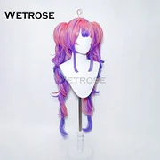 [Wetrose] In Stock Hololive FLOW GLOW Kikirara Vivi 綺々羅々ヴィヴィ Cosplay Wig コスプレかつら
