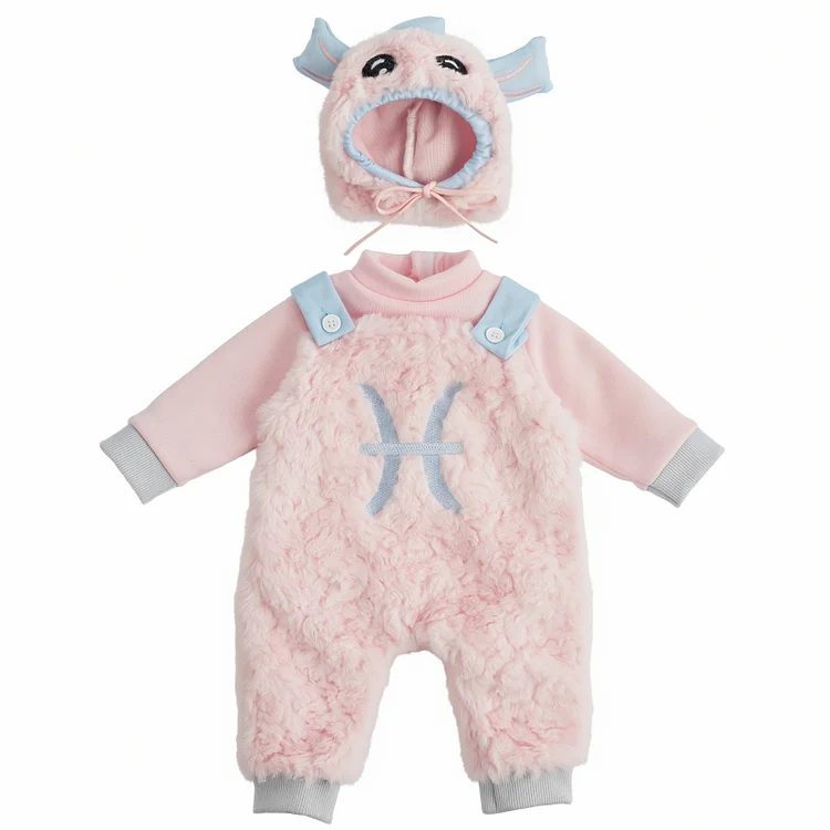 17"-22" Reborn Baby Doll Pink Plush Set 3 Pcs Set Clothing Accessories：Realistic Reborn Baby Dolls By Rsgdolls®
