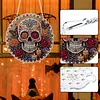 Skull DIY Diamond Painting Hanging Ornament 20cm for Adults
